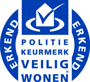 Logo politiekeurmerk veilig wonen